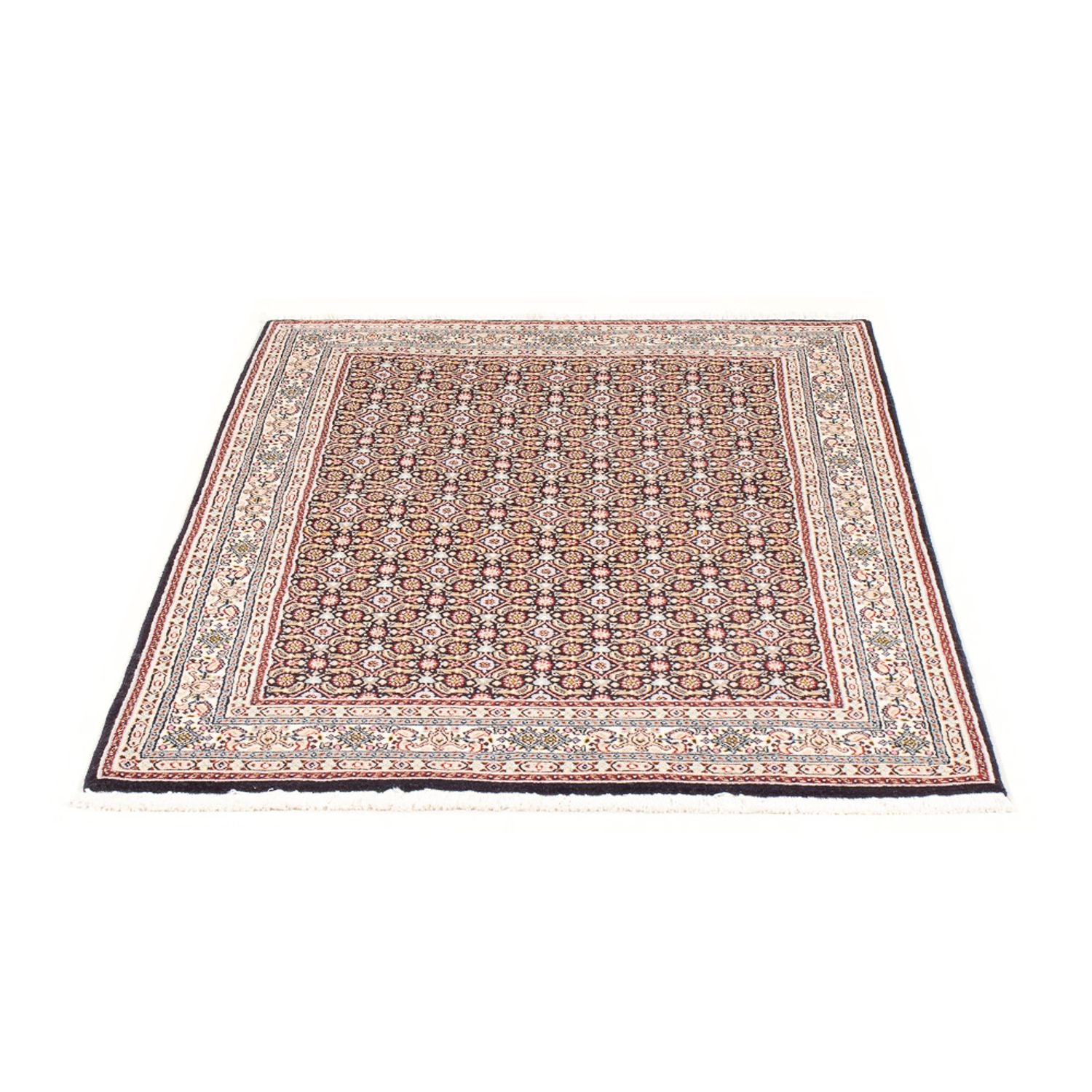 Alfombra persa - Clásica - 147 x 98 cm - azul oscuro