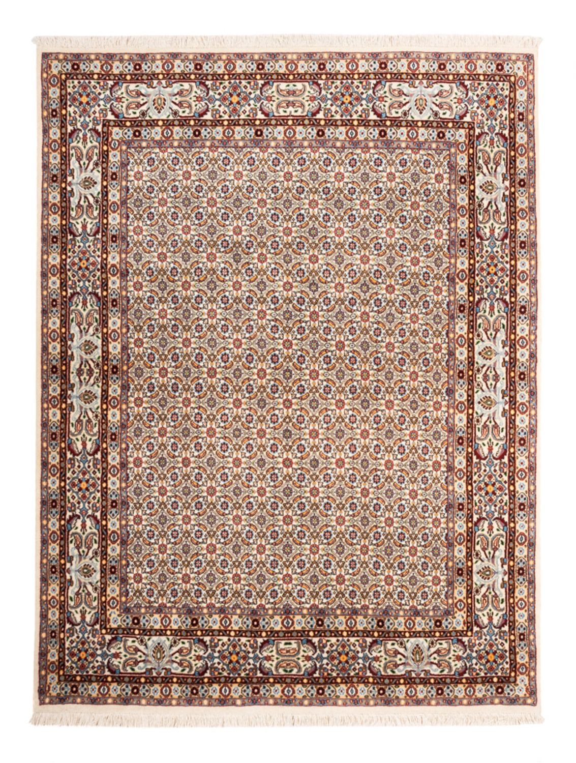 Alfombra persa - Clásica - 191 x 147 cm - crema