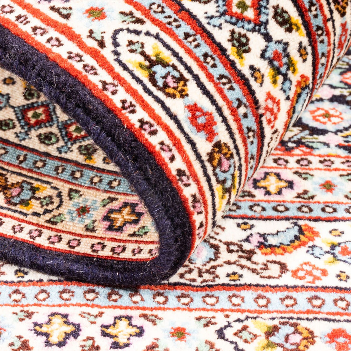 Alfombra persa - Clásica - Real - 120 x 80 cm - azul oscuro