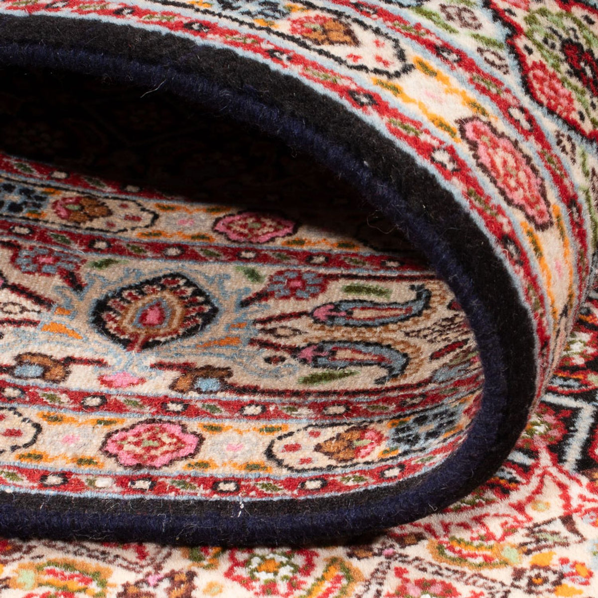 Alfombra persa - Clásica - 203 x 147 cm - azul oscuro