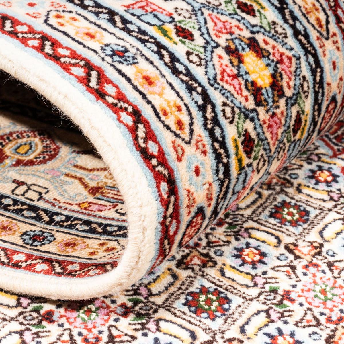 Alfombra persa - Clásica - 195 x 141 cm - beige