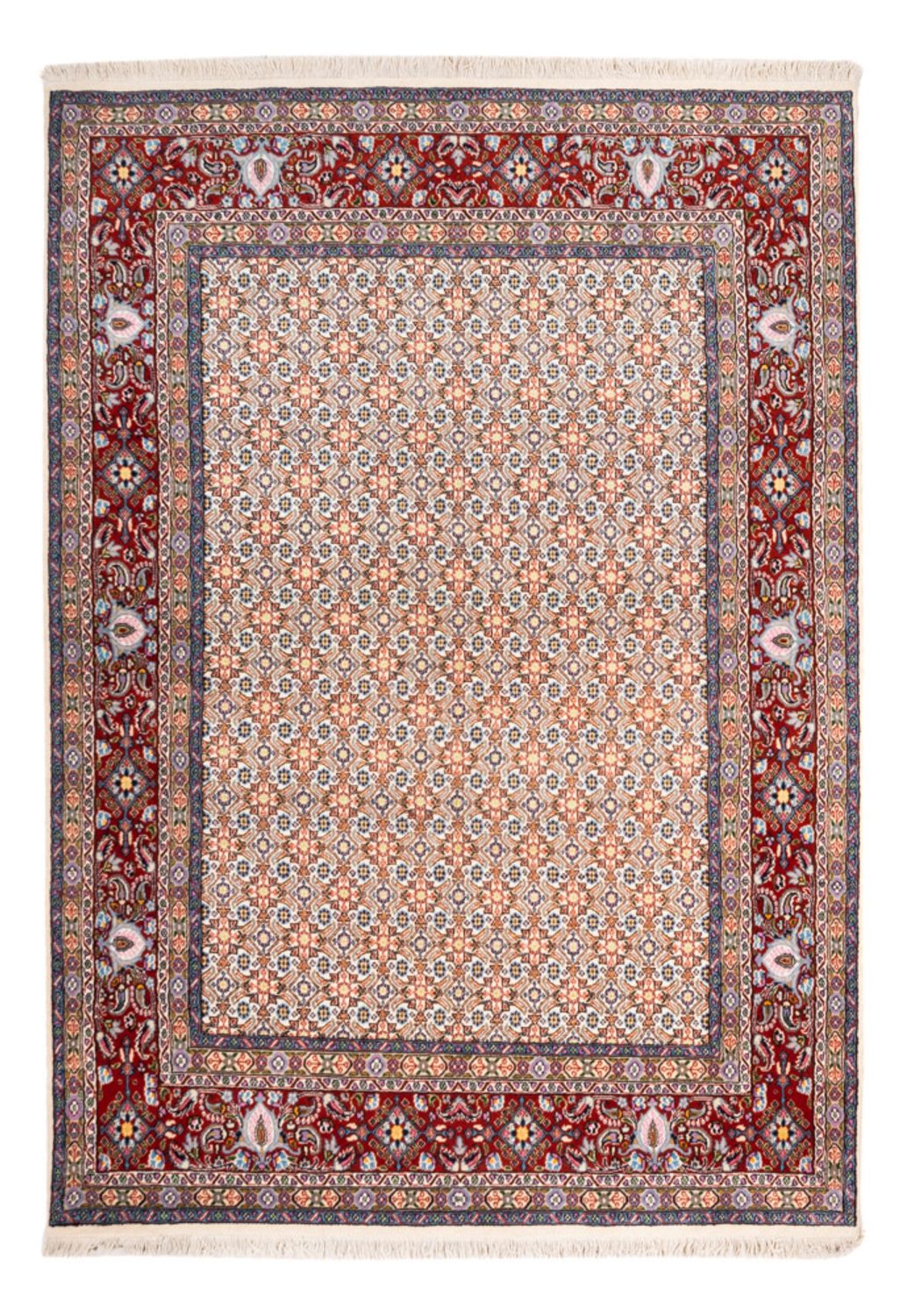 Alfombra persa - Clásica - 198 x 142 cm - beige