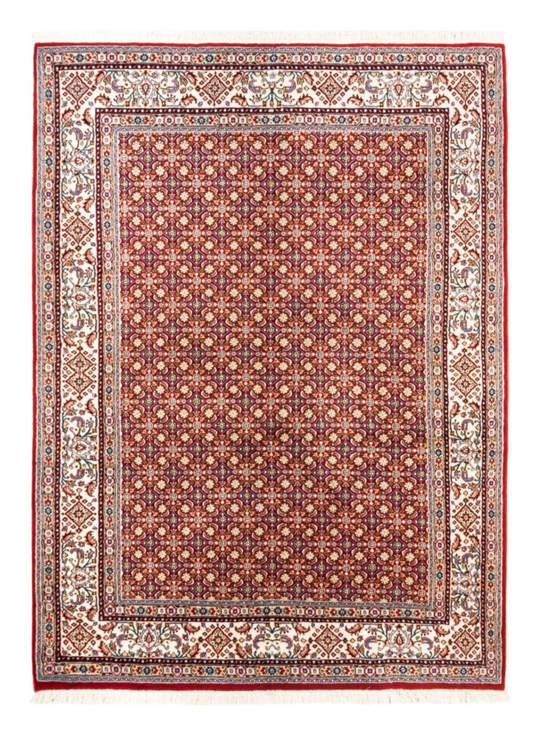 Alfombra persa - Clásica - 189 x 140 cm - rojo