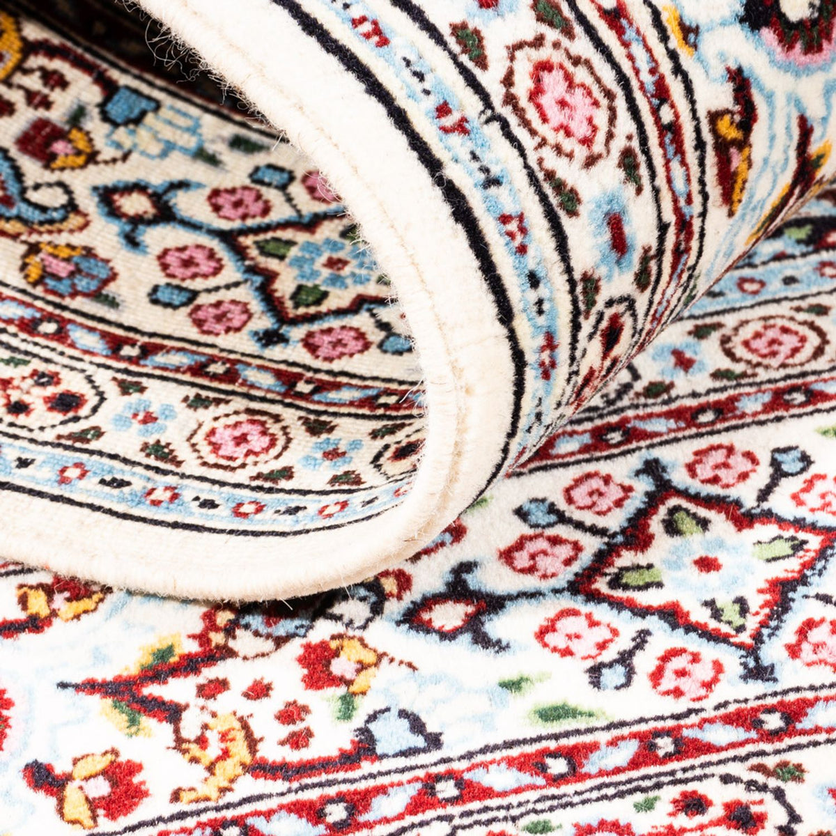 Alfombra persa - Clásica - 148 x 99 cm - azul oscuro