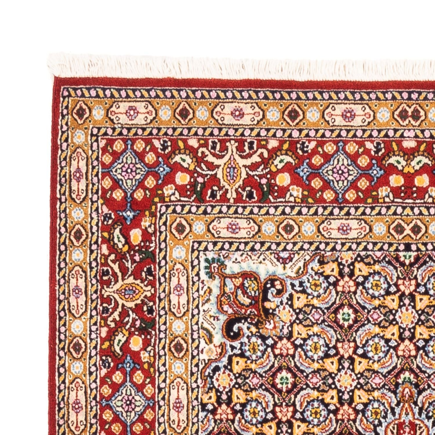 Alfombra persa - Clásica - 140 x 96 cm - azul oscuro