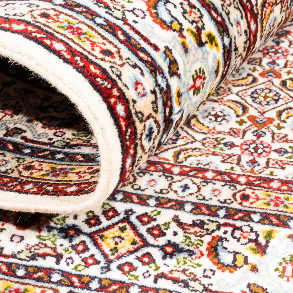 Alfombra persa - Clásica - 118 x 77 cm - crema