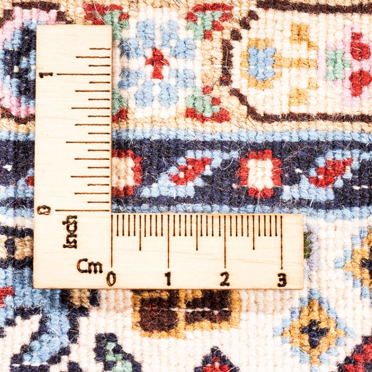 Alfombra persa - Clásica - 122 x 76 cm - beige