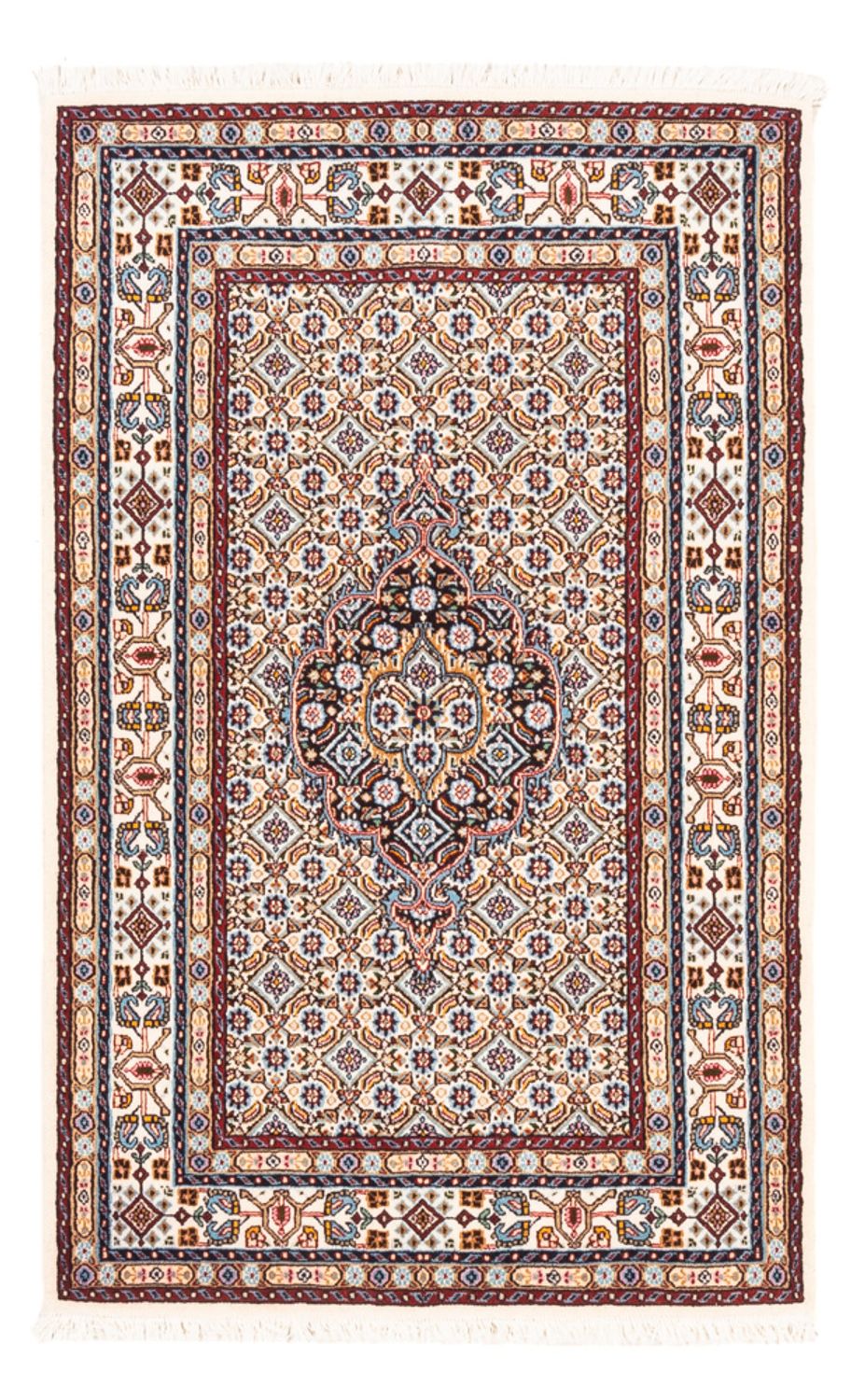 Alfombra persa - Clásica - 125 x 76 cm - beige
