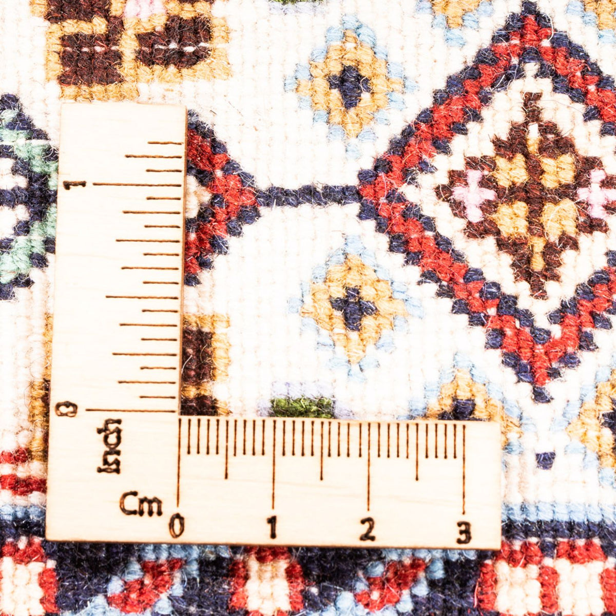 Alfombra persa - Clásica - 125 x 76 cm - beige