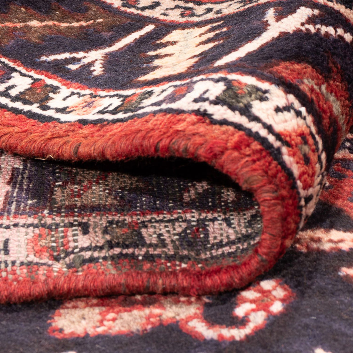 Alfombra de pasillo Alfombra persa - Nómada - 305 x 108 cm - rojo