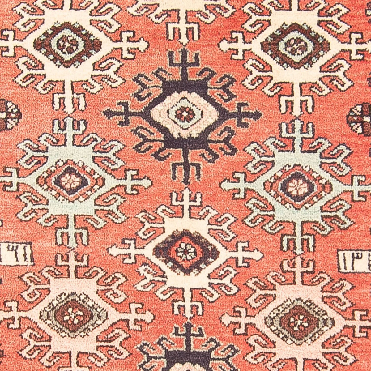 Alfombra de pasillo Alfombra persa - Nómada - 286 x 110 cm - rojo