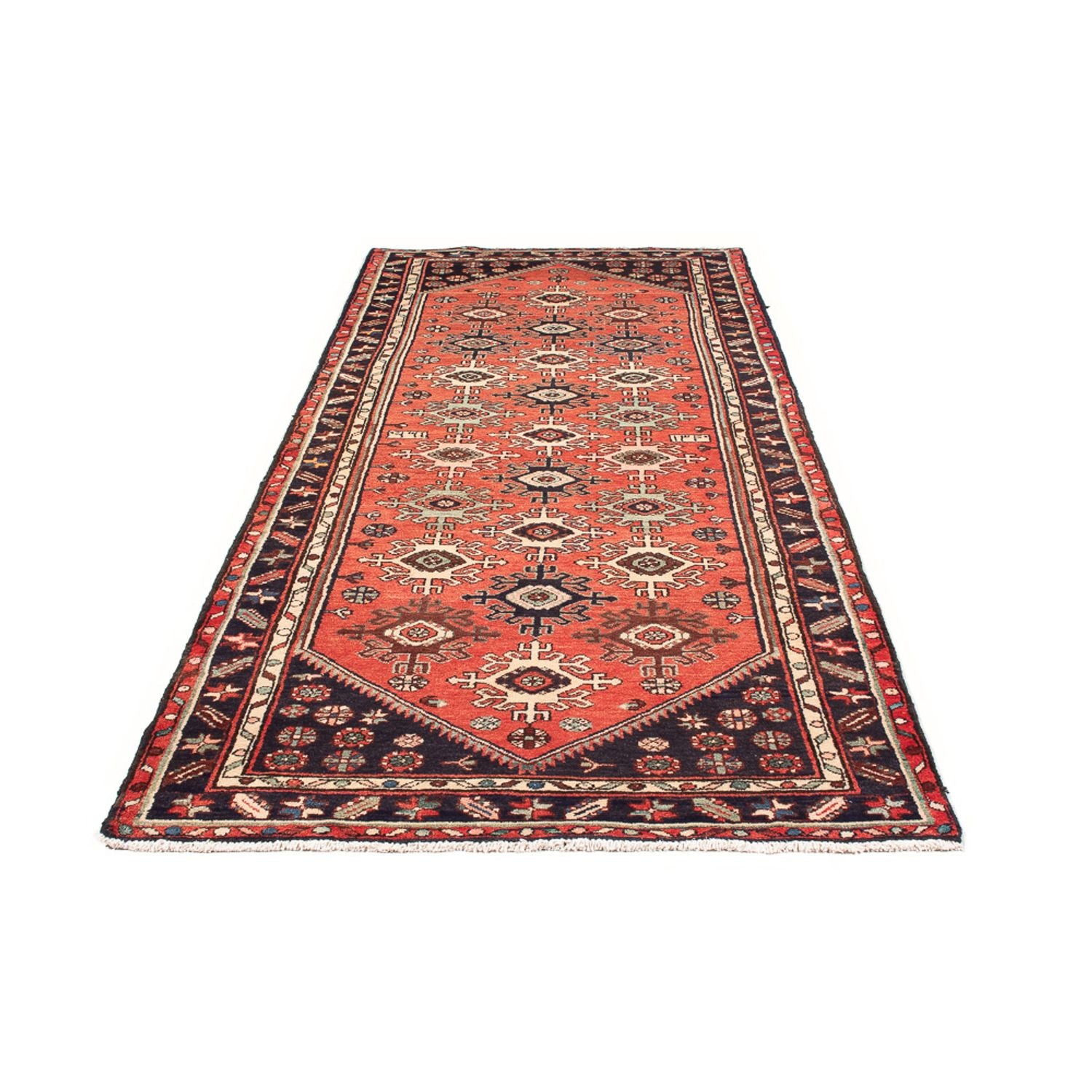 Alfombra de pasillo Alfombra persa - Nómada - 286 x 110 cm - rojo