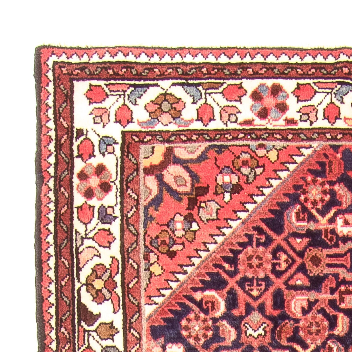 Alfombra de pasillo Alfombra persa - Nómada - 315 x 122 cm - azul oscuro