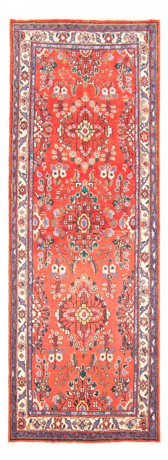 Alfombra de pasillo Alfombra persa - Clásica - 298 x 107 cm - rojo