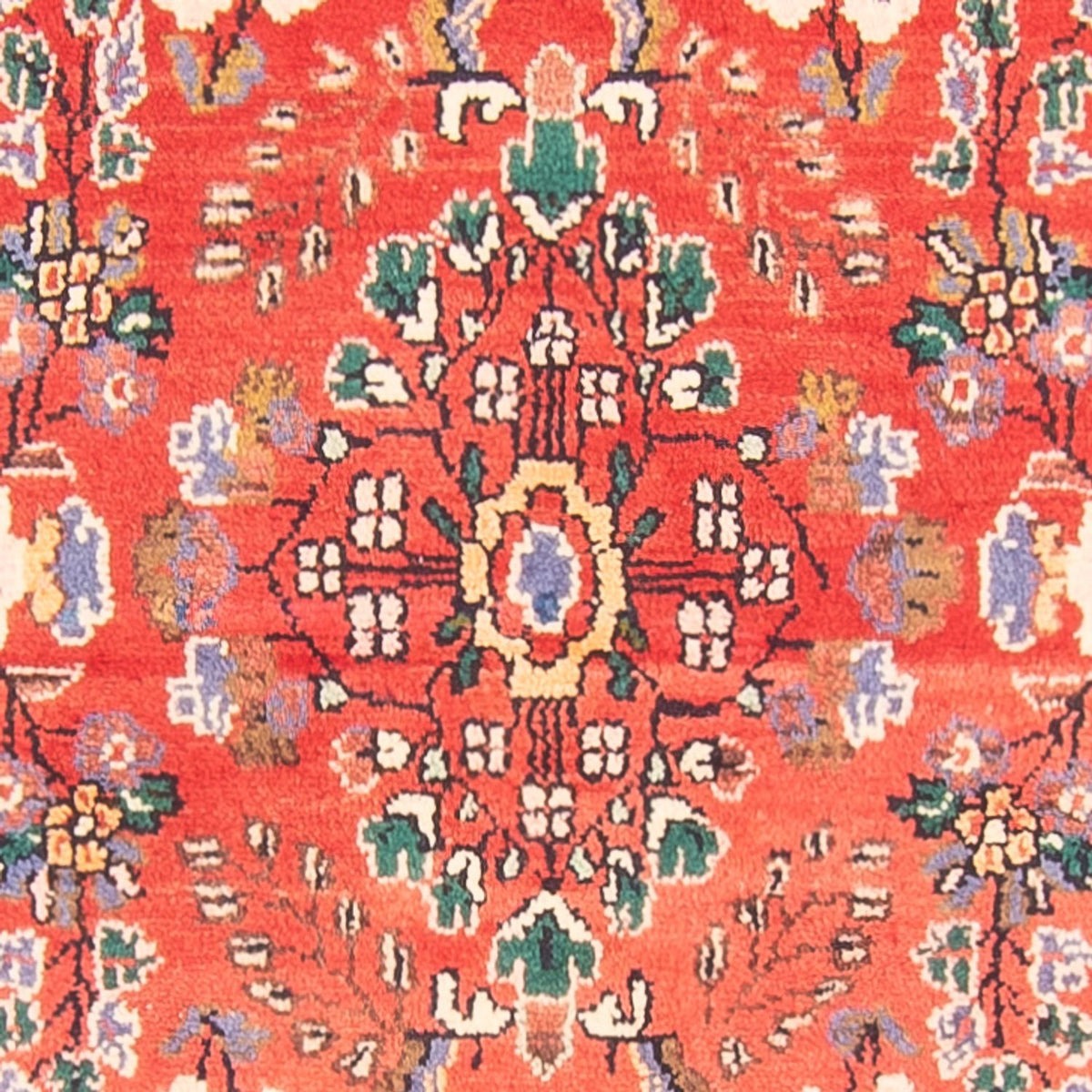 Alfombra de pasillo Alfombra persa - Clásica - 298 x 107 cm - rojo