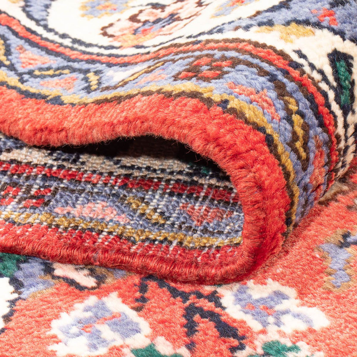 Alfombra de pasillo Alfombra persa - Clásica - 298 x 107 cm - rojo