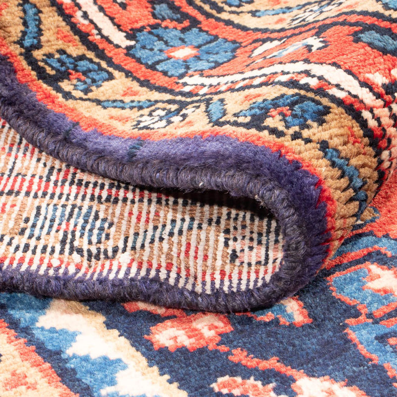 Alfombra de pasillo Alfombra persa - Nómada - 313 x 111 cm - azul oscuro