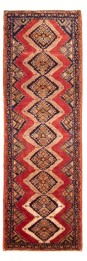 Alfombra de pasillo Alfombra persa - Nómada - 294 x 92 cm - rojo