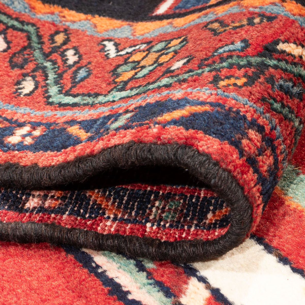 Alfombra de pasillo Alfombra persa - Nómada - 320 x 113 cm - rojo