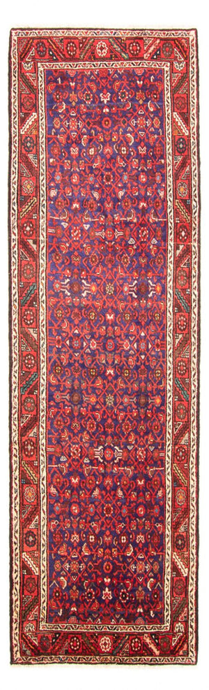 Alfombra de pasillo Alfombra persa - Nómada - 316 x 117 cm - azul oscuro