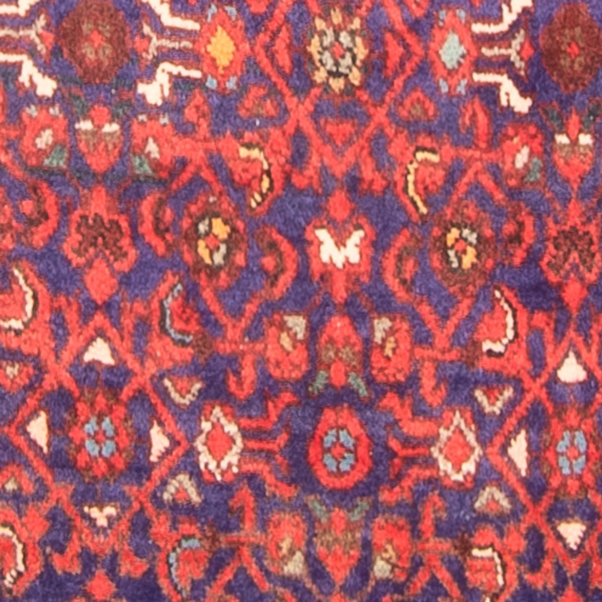 Alfombra de pasillo Alfombra persa - Nómada - 316 x 117 cm - azul oscuro