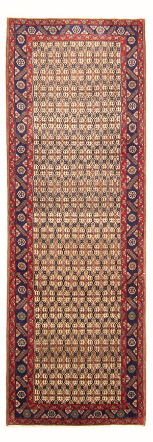 Alfombra de pasillo Alfombra persa - Nómada - 220 x 112 cm - crema