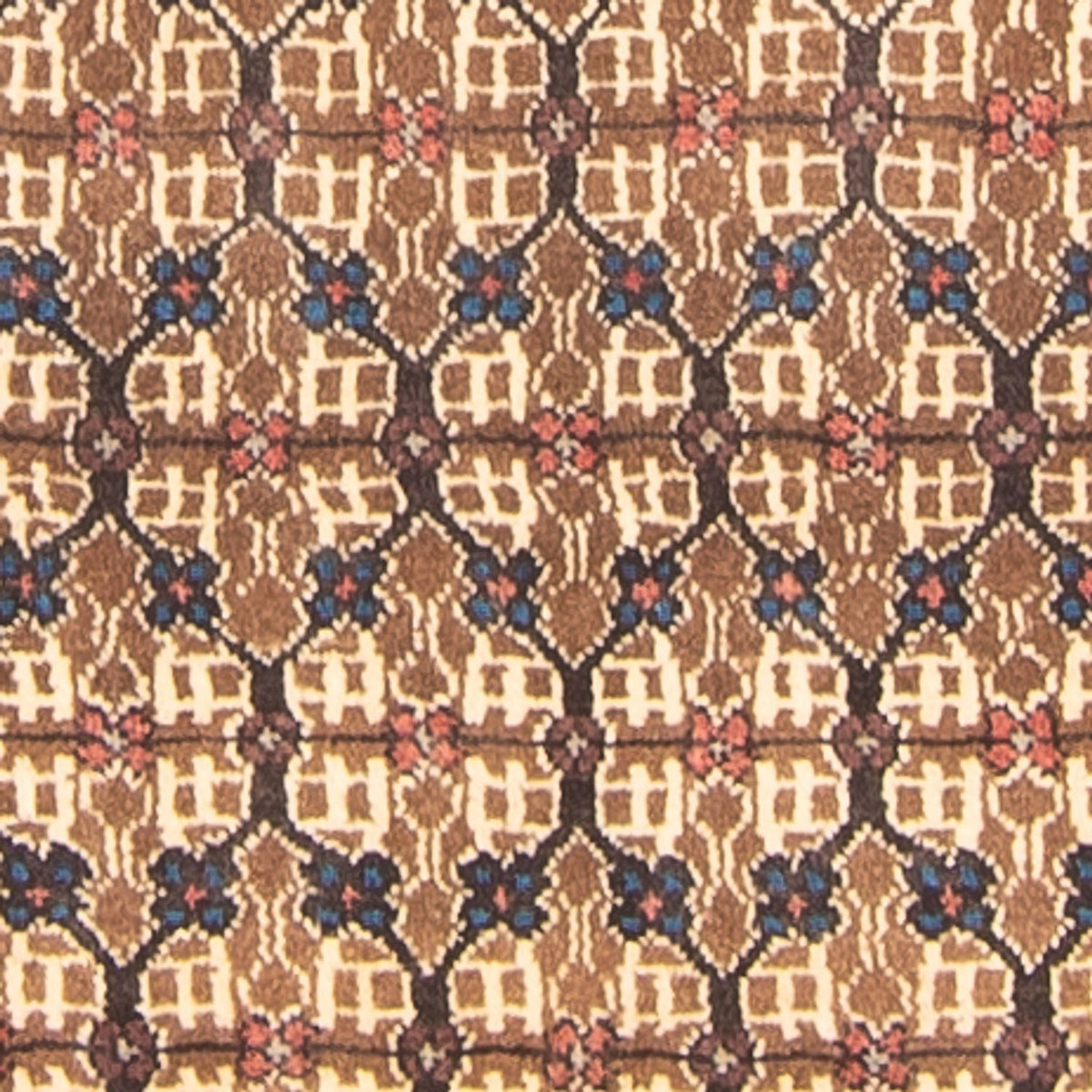 Alfombra de pasillo Alfombra persa - Nómada - 220 x 112 cm - crema