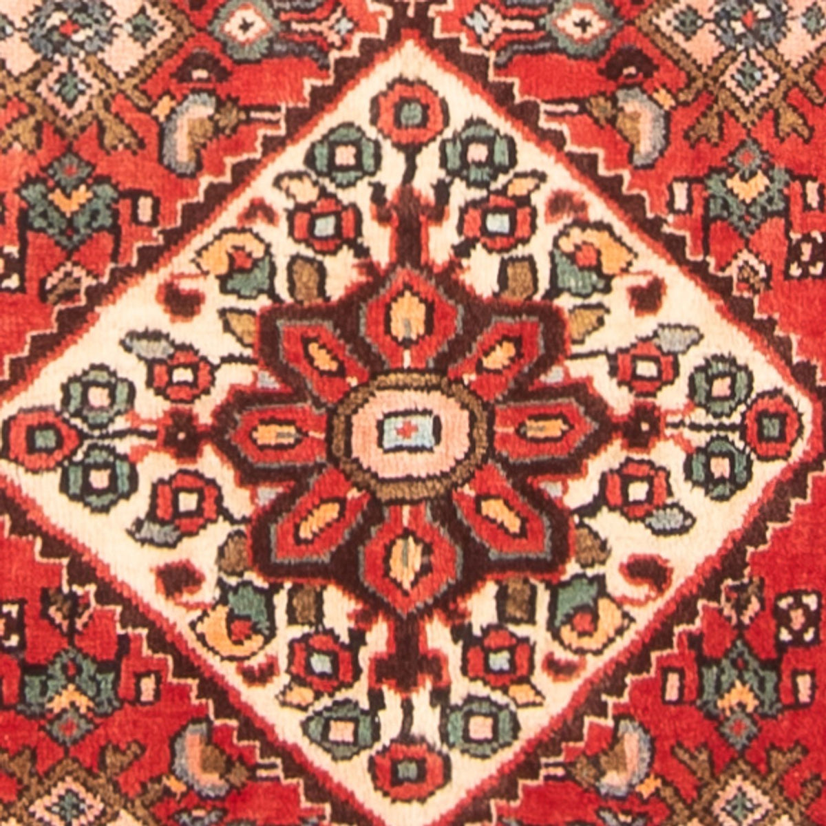 Alfombra de pasillo Alfombra persa - Nómada - 325 x 114 cm - rojo