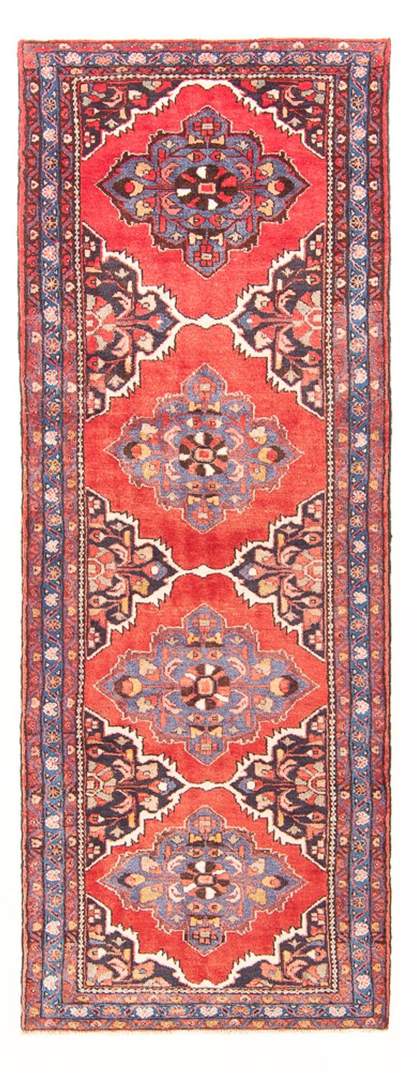 Alfombra de pasillo Alfombra persa - Bidjar - 285 x 103 cm - rojo
