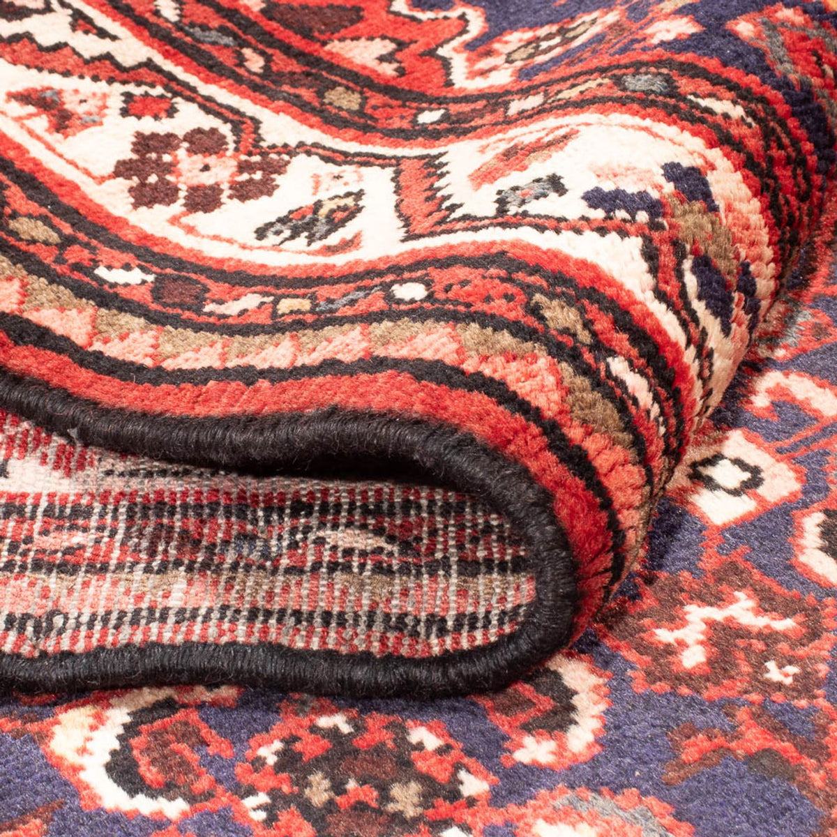 Alfombra de pasillo Alfombra persa - Nómada - 315 x 105 cm - azul oscuro