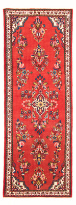 Alfombra de pasillo Alfombra persa - Nómada - 293 x 110 cm - rojo