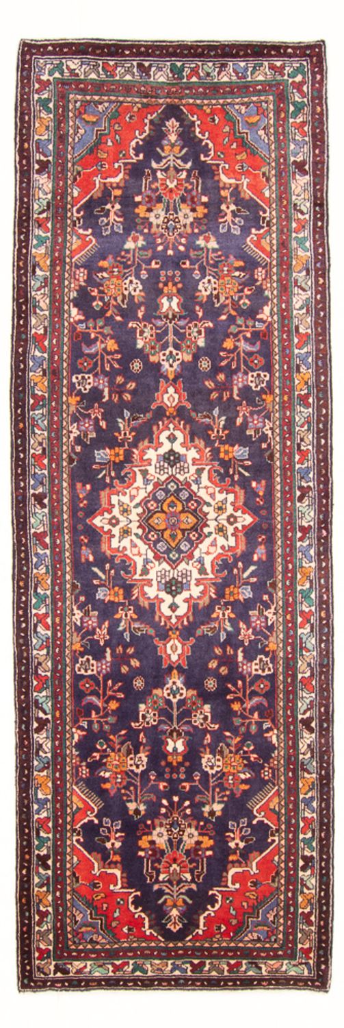 Alfombra de pasillo Alfombra persa - Nómada - 315 x 108 cm - azul oscuro