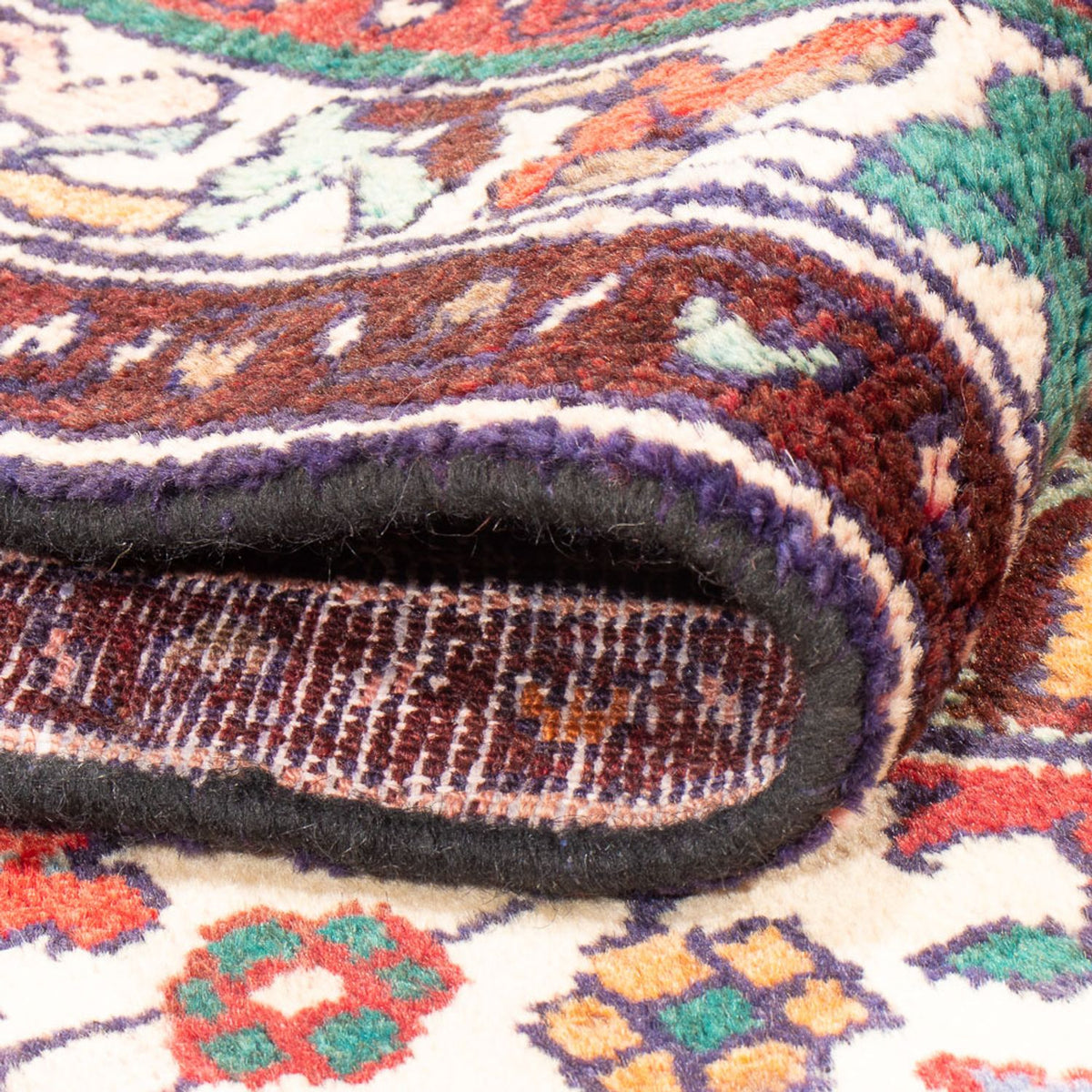 Alfombra de pasillo Alfombra persa - Nómada - 315 x 108 cm - azul oscuro