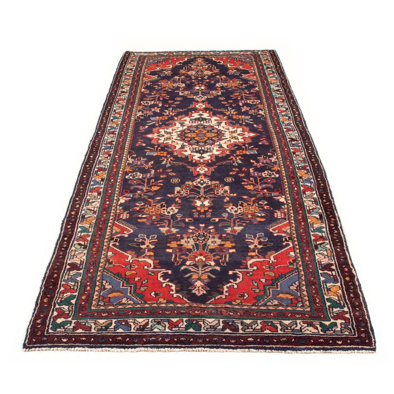 Alfombra de pasillo Alfombra persa - Nómada - 315 x 108 cm - azul oscuro