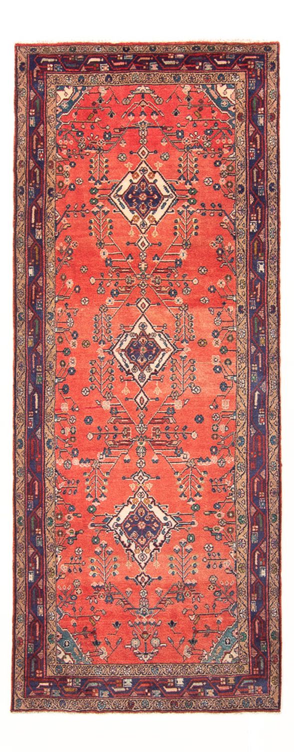 Alfombra de pasillo Alfombra persa - Nómada - 311 x 126 cm - rojo