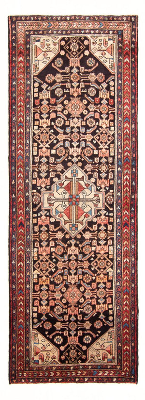 Alfombra de pasillo Alfombra persa - Nómada - 300 x 110 cm - azul oscuro