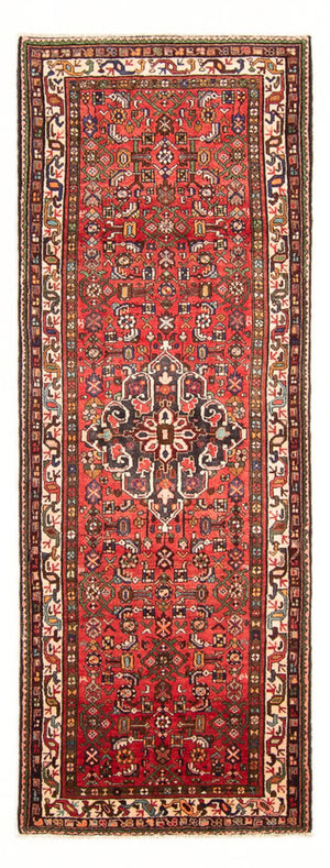 Alfombra de pasillo Alfombra persa - Nómada - 313 x 115 cm - rojo