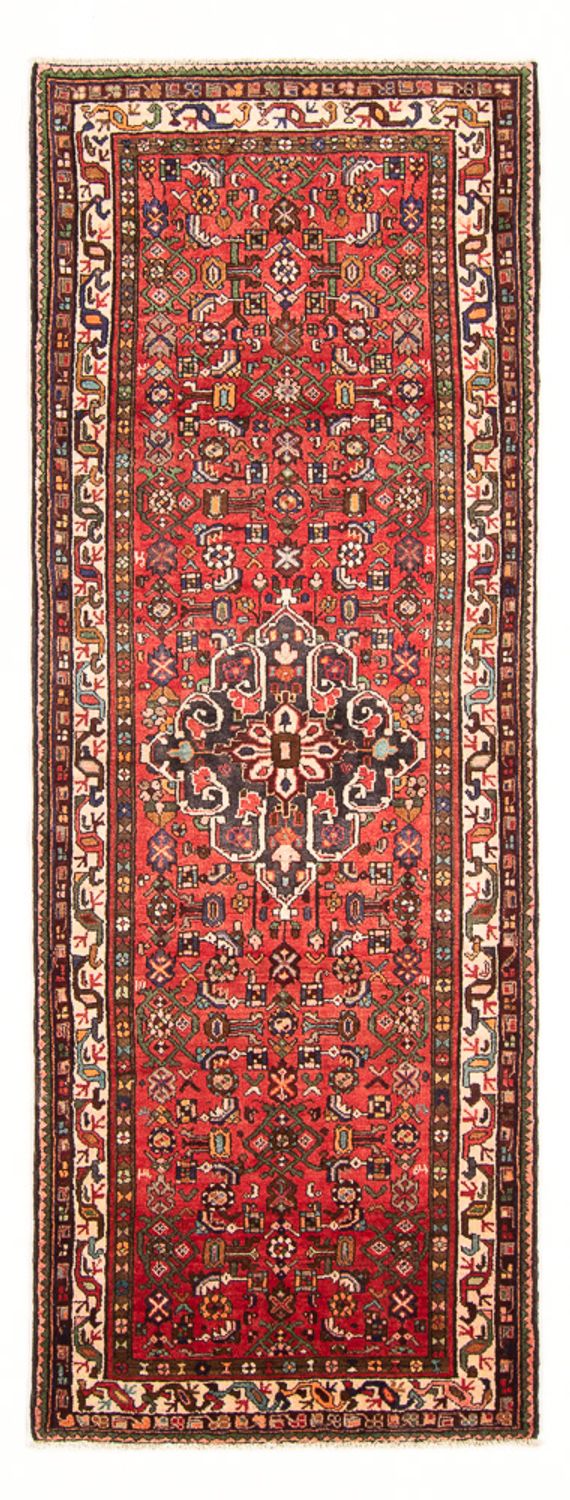 Alfombra de pasillo Alfombra persa - Nómada - 313 x 115 cm - rojo