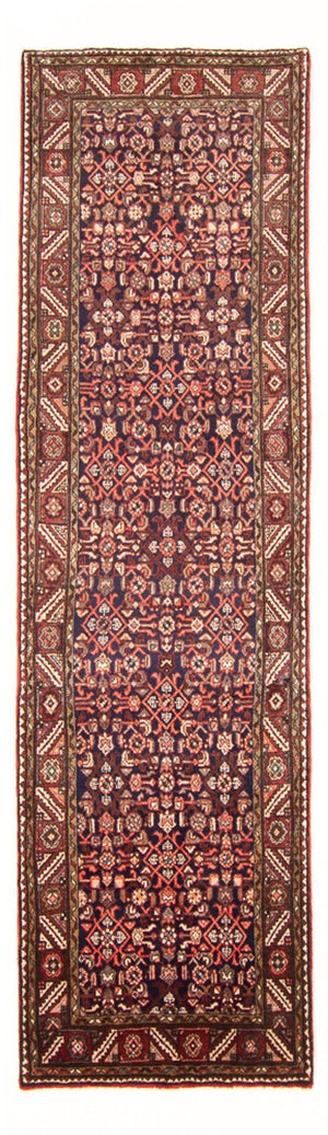 Alfombra de pasillo Alfombra persa - Nómada - 317 x 103 cm - azul oscuro