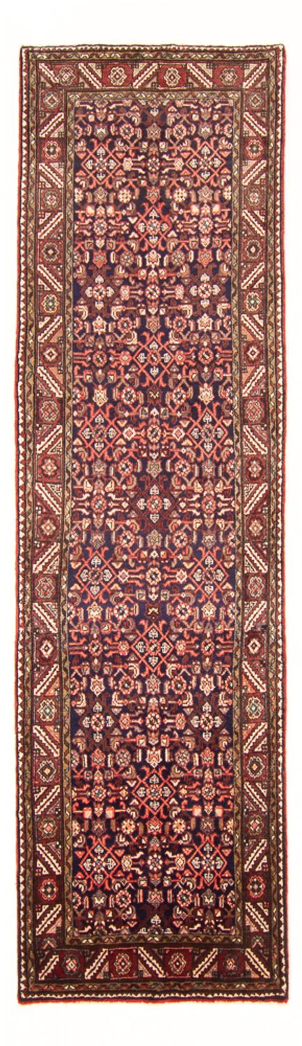 Alfombra de pasillo Alfombra persa - Nómada - 317 x 103 cm - azul oscuro