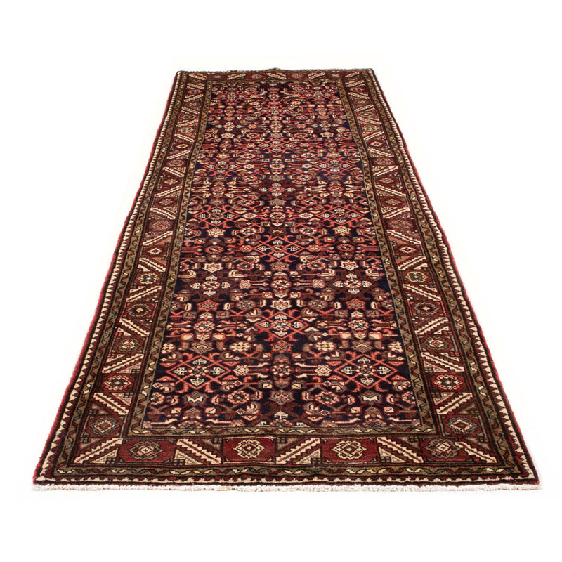 Alfombra de pasillo Alfombra persa - Nómada - 317 x 103 cm - azul oscuro