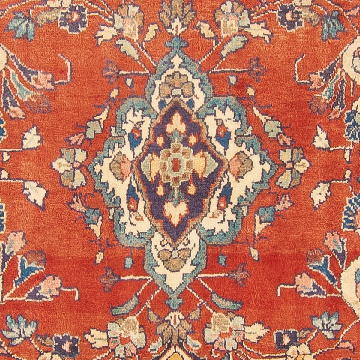 Alfombra de pasillo Alfombra persa - Nómada - 313 x 108 cm - rojo