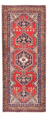 Alfombra de pasillo Alfombra persa - Nómada - 296 x 119 cm - rojo