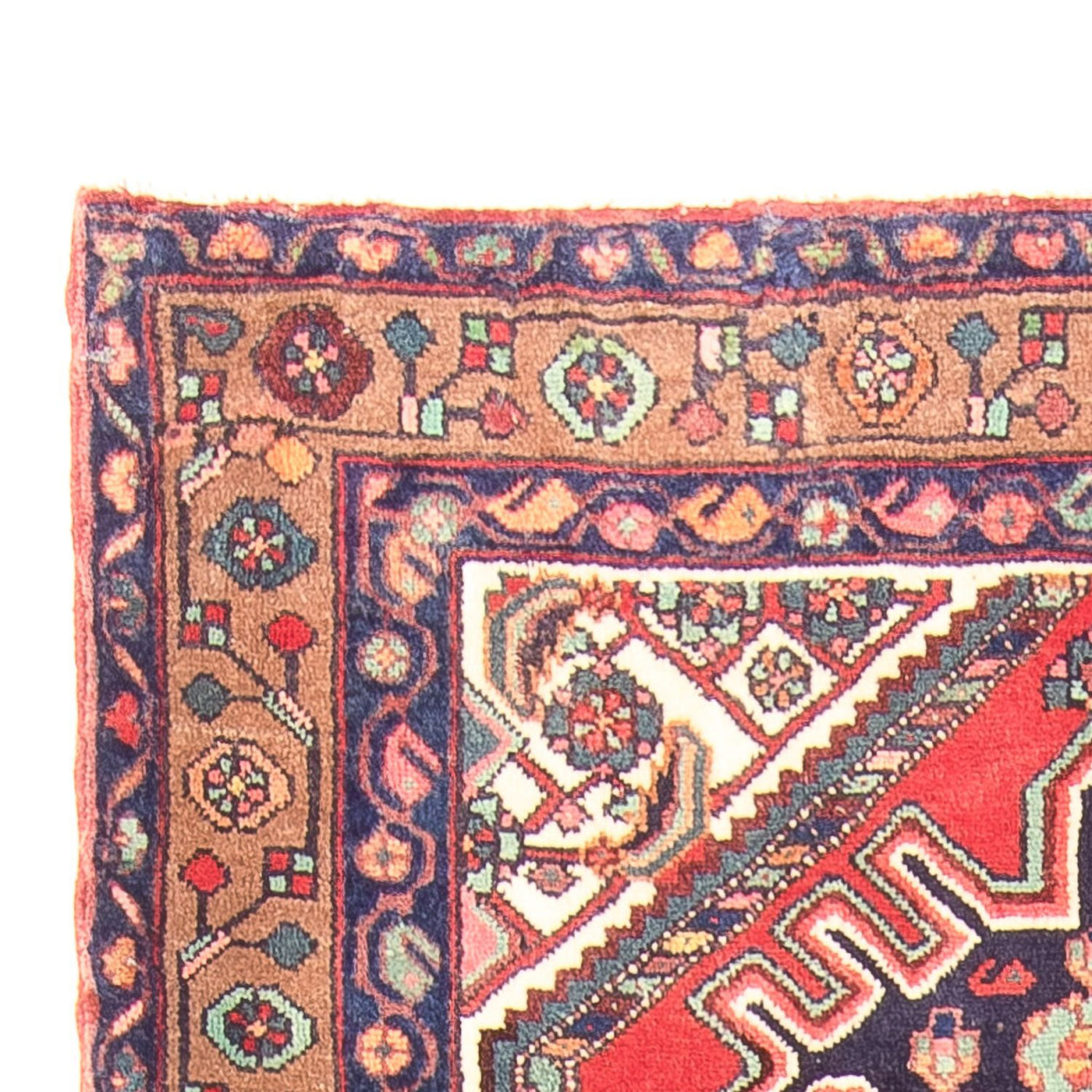 Alfombra de pasillo Alfombra persa - Nómada - 296 x 119 cm - rojo