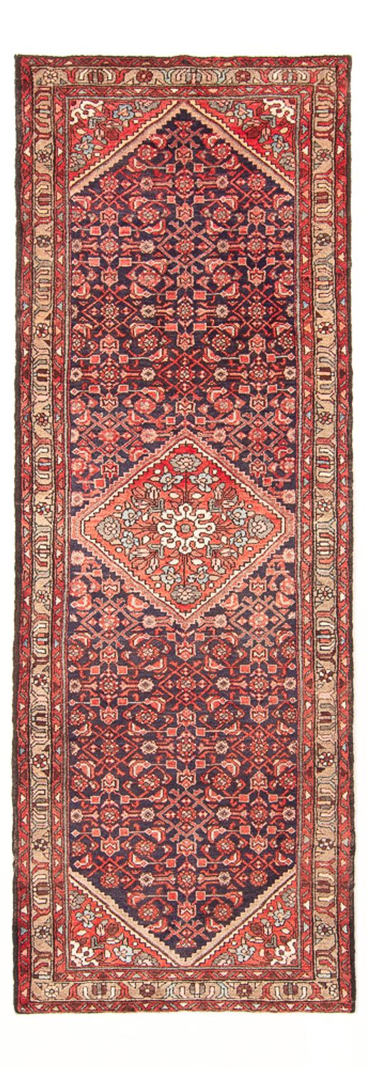 Alfombra de pasillo Alfombra persa - Nómada - 301 x 109 cm - azul oscuro