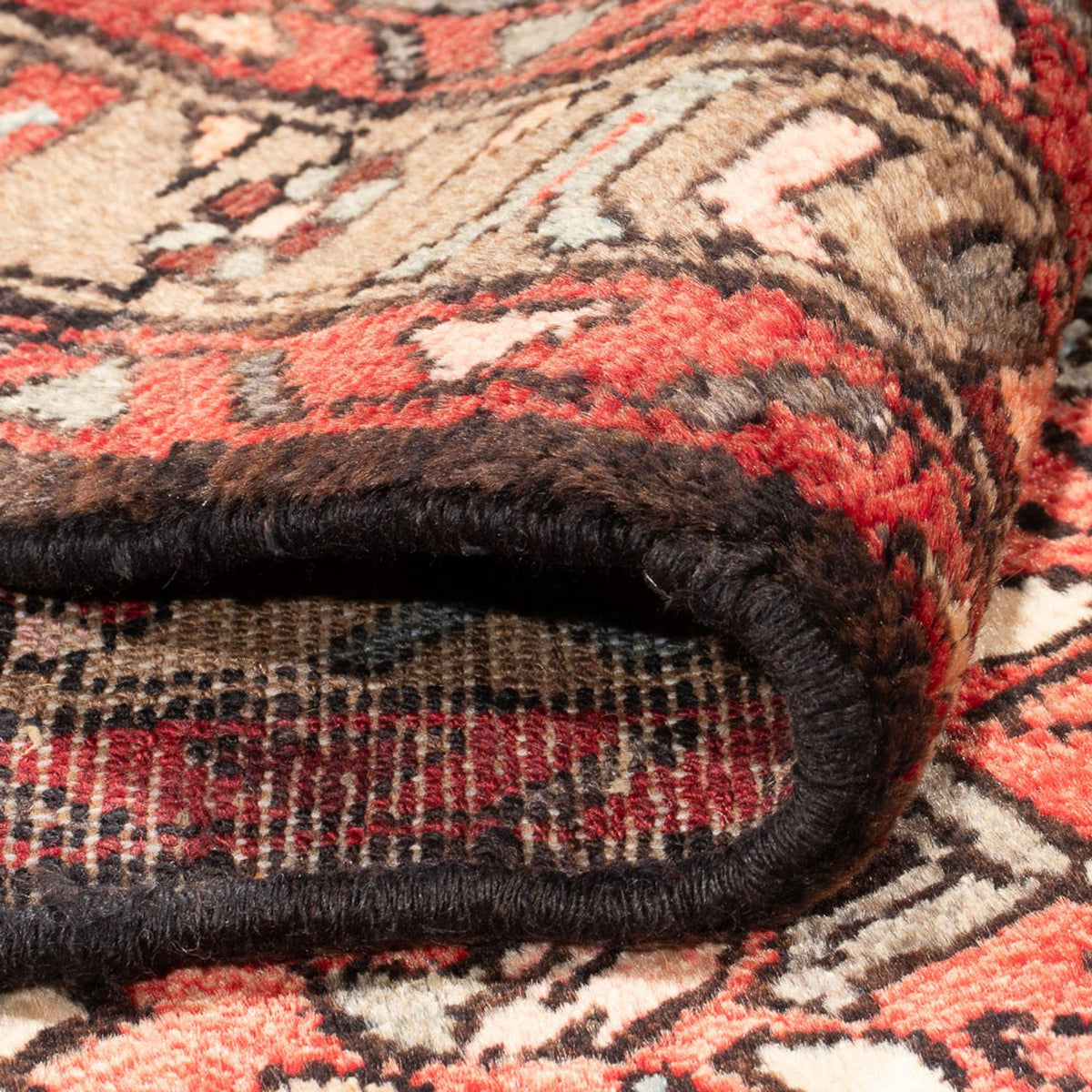 Alfombra de pasillo Alfombra persa - Nómada - 301 x 109 cm - azul oscuro