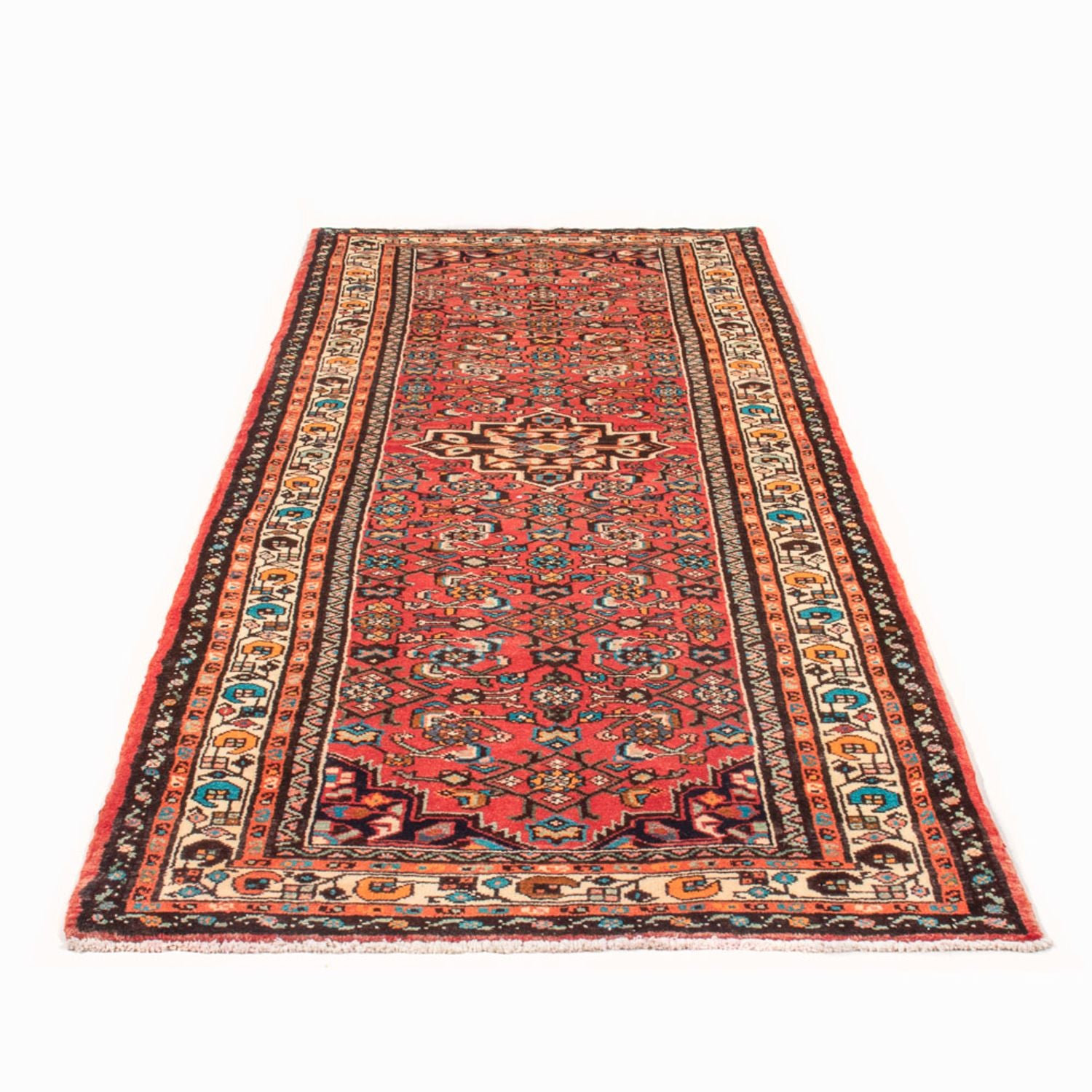 Alfombra de pasillo Alfombra persa - Nómada - 287 x 104 cm - rojo