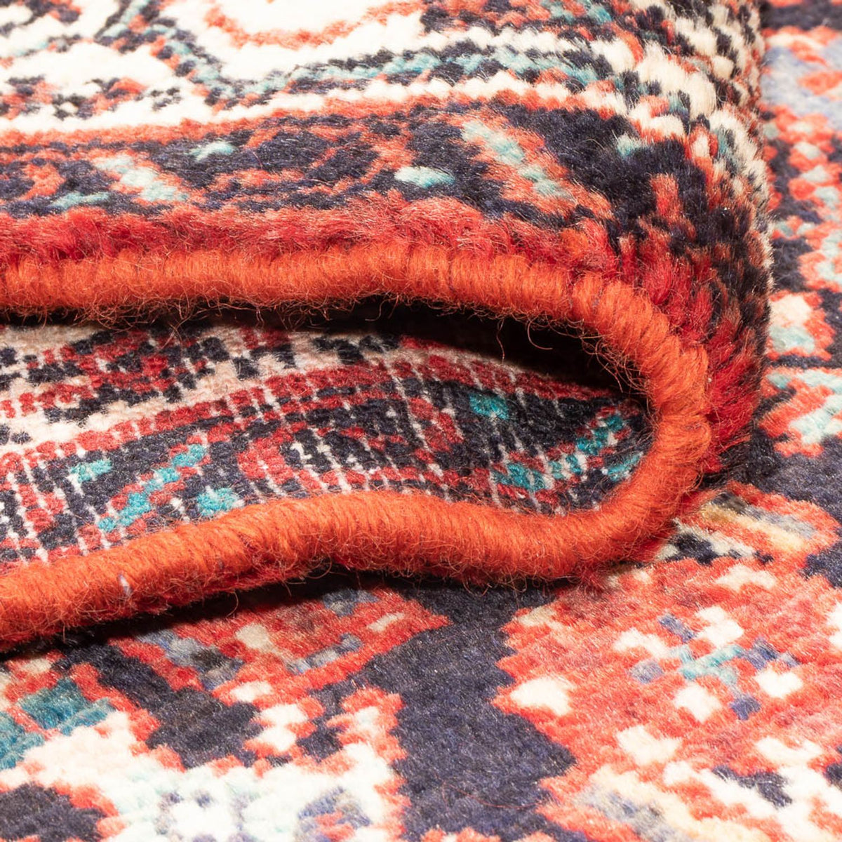 Alfombra de pasillo Alfombra persa - Nómada - 300 x 110 cm - azul oscuro