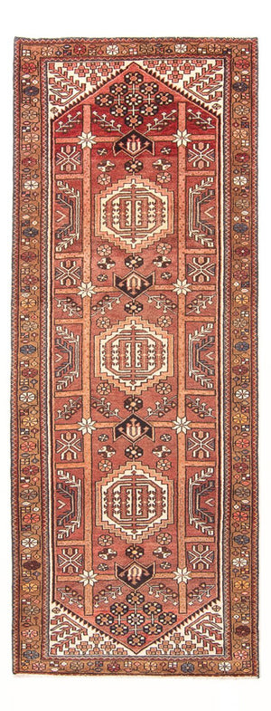 Alfombra de pasillo Alfombra persa - Nómada - 301 x 110 cm - rojo