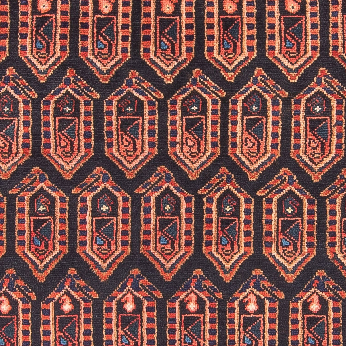 Alfombra de pasillo Alfombra persa - Nómada - 300 x 111 cm - multicolor